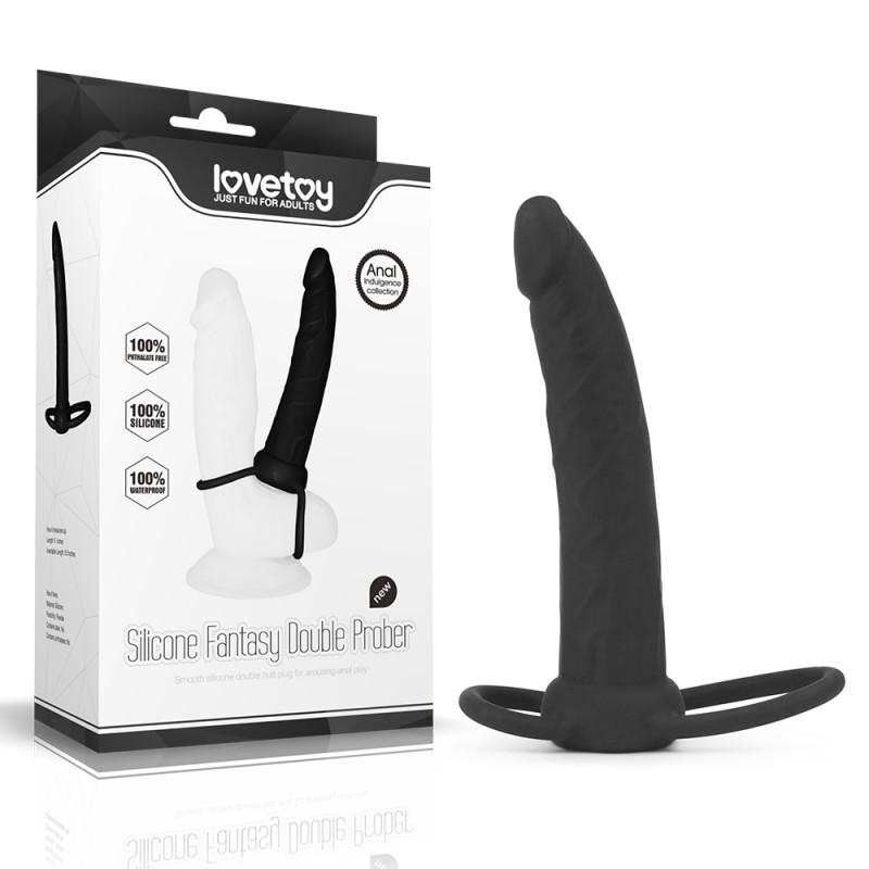 Anal Penis Attachment For Double Penetration Silicone Fantasy Double Prober. Артикул: IXI39764