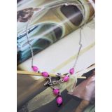 Pink necklace