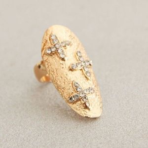Golden ring - Nail. Артикул: IXI39860