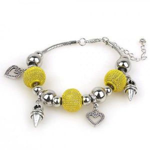 Stylish bracelet with hearts. Артикул: IXI39900