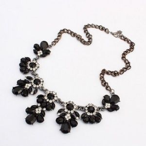 Populance necklace with flowers. Артикул: IXI39943