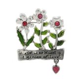 Brooch - Flower meadow