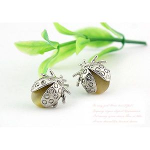 Compact earrings - ladybug. Артикул: IXI40108