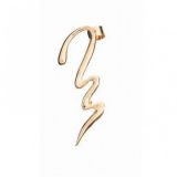 Earring - Golden wave