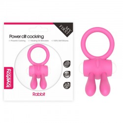      Power Clit Silicone Cockring   