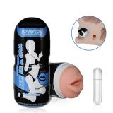 Masturbator for men Sex In A Can Mouth Lotus Tunnel Vibrating