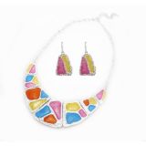 Colorful set of jewelry