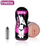 Masturbator for Men Sex In A Can Vagina Lotus Tunnel Vibrating