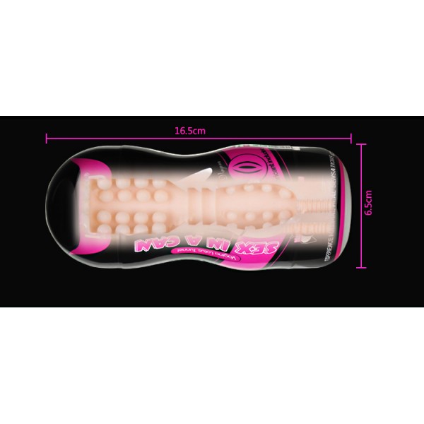 Masturbator for Men Sex In A Can Vagina Lotus Tunnel Vibrating. Артикул: IXI40247