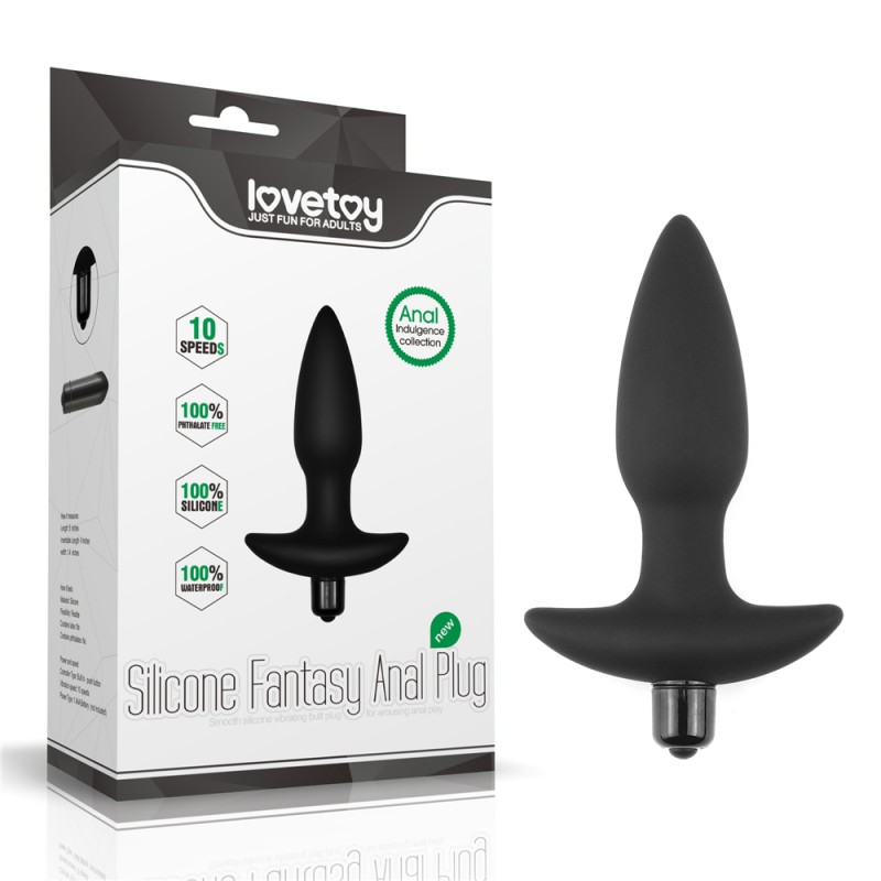 Silicone anal vibro toy Anal Indulgence Collection Fantasy Plug. Артикул: IXI40260
