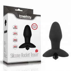 Vibrating Butt Plug Anal Indulgence Collection Rocket Teaser