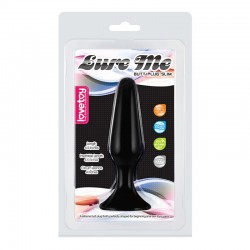 Black Butt Plug Lure Me Silicone Anal Plug Large