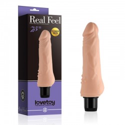 Realistic vibrator with spikes for clitoral massage