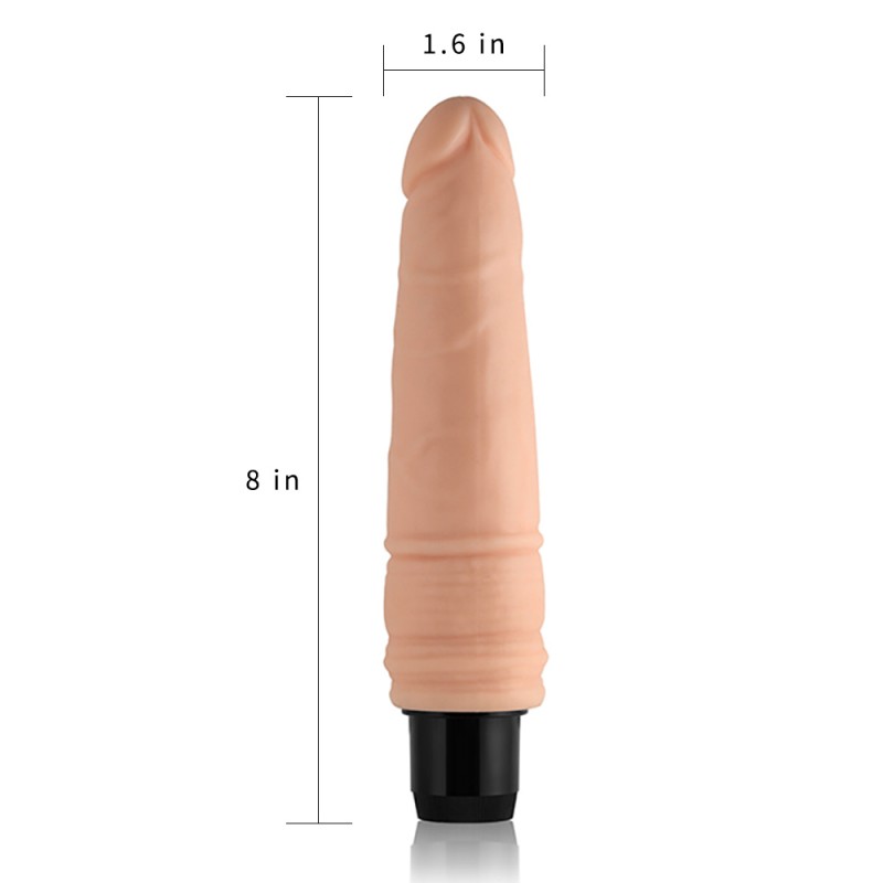 Реалистичный вибратор Xtreme Feel Cyberskin Vibrator. Артикул: IXI40293