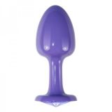 Фиолетовая гладкая анальная пробка Rosebud Purple в подарочной упаковке по оптовой цене