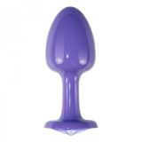 Rosebud Purple Smooth Butt Plug in Gift Box