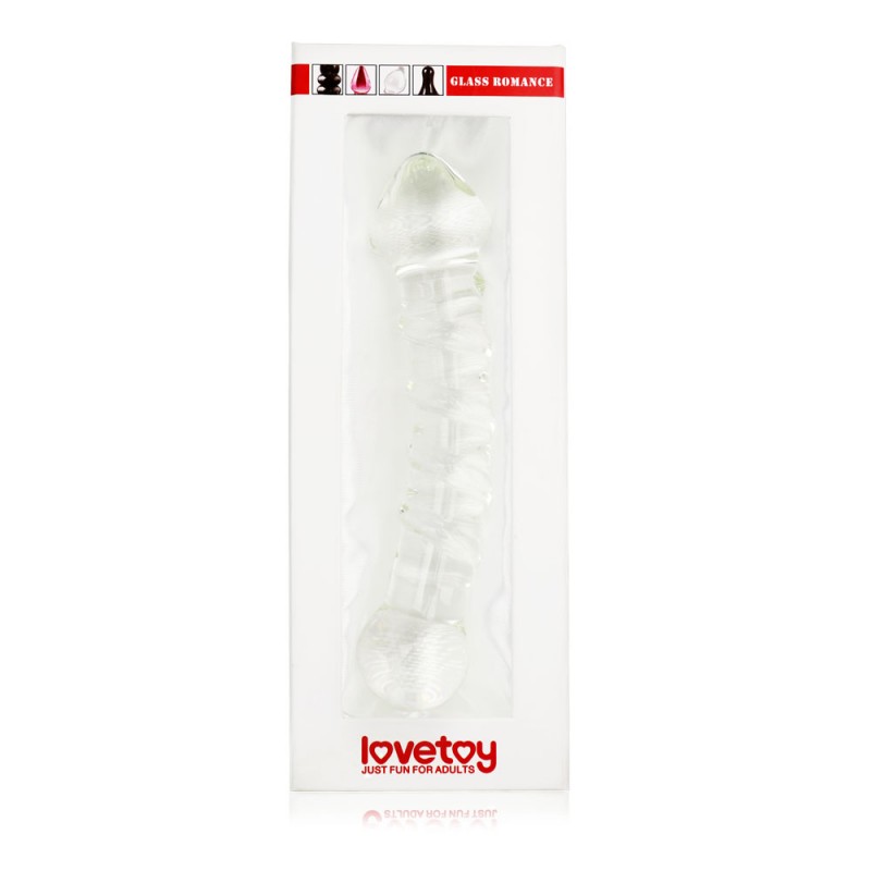Glass dildo transparent Glass Romance. Артикул: IXI40396