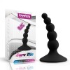 Anal toy black Lure me Beaded Anal Plug