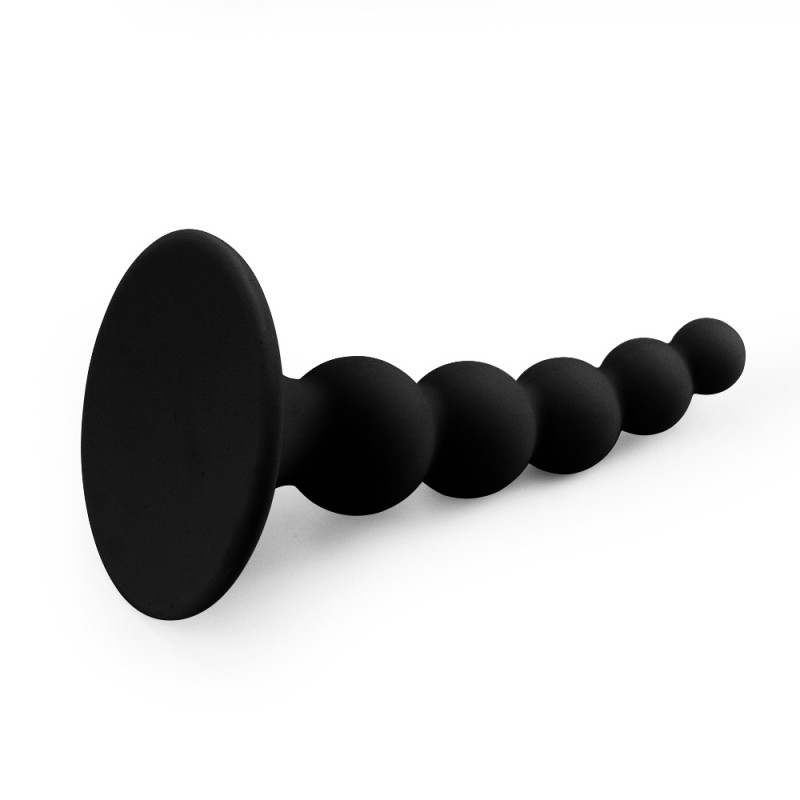 Anal toy black Lure me Beaded Anal Plug. Артикул: IXI40479