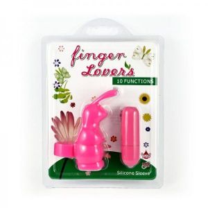 РАСПРОДАЖА! Силиконовый вибратор Finger lovers. Артикул: IXI40488