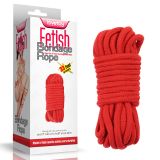 Красная веревка для связывания Fetish Bondage Rope, 10 метров по оптовой цене
