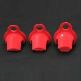 Silicone locks red KSD-G3 for chastity belts CB-6000, 3pcs