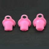 Silicone locks pink KSD-G3 for chastity belts CB-6000, 3pcs