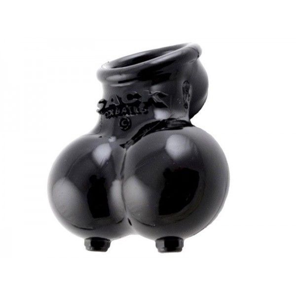 Силиконовый черный чехол для мошонки яичек Мешки Линг Sacksling Oxballs. Артикул: IXI40627