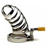 The Ribs Stainless Steel Chastity   