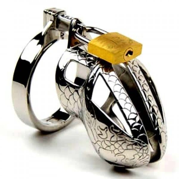 Стальное устройство целомудрия. Артикул: IXI42785