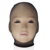 Шелковая черная маска-чулок на голову Silk Stockings Hood