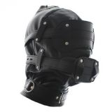 Closed leather mask