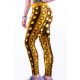 Golden leggins of 3D print