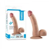 The Ultra Soft Dildo The Dude with scrotum