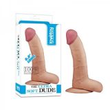 Realistic suction cup dildo The Ultra Soft Dude 8.8