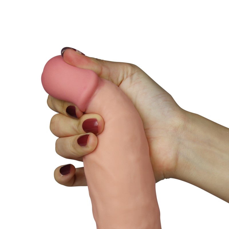 Вибратор на присоске с пультом управления The Ultra Soft Dude Vibrating 8.5. Артикул: IXI46742