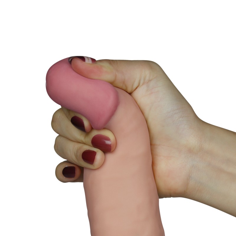 Вибратор на присоске с пультом управления The Ultra Soft Dude Vibrating 8.8. Артикул: IXI46743