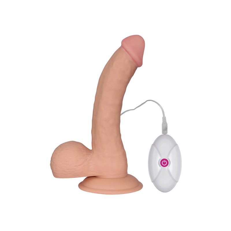 Вибратор на присоске с пультом управления The Ultra Soft Dude Vibrating 8.8. Артикул: IXI46743
