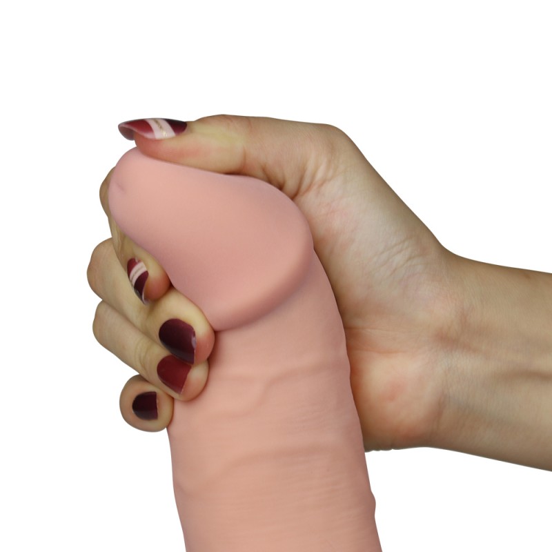 Вибратор на присоске с пультом управления The Ultra Soft Dude Vibrating 8.8. Артикул: IXI46744