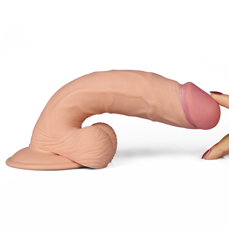 Вибратор на присоске с пультом управления The Ultra Soft Dude Vibrating 9. Артикул: IXI46745