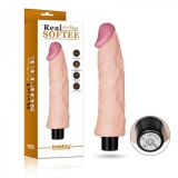   Real Softee Vibrating Dildo 8.0   