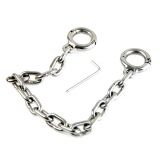 Male stainless steel toe handcuffs   