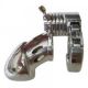 Мужской пояс верности Mystim Pubic Enemy Number One Stainless Steel