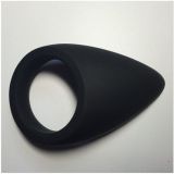 Silicone clip on penis black