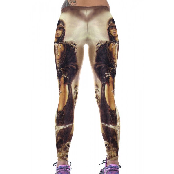 Leggings with print Barbarian Princess. Артикул: IXI47091