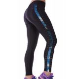 Black leggings with Galaxy print