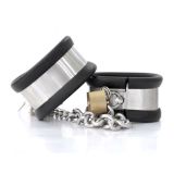 Handcuff mens stainless steel