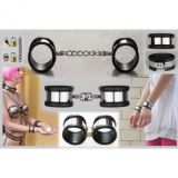 Female handcuffs with silicone lining