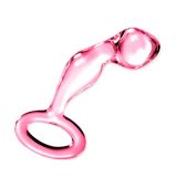 Pink glass Dildo