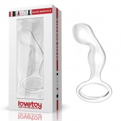 Glass anal stimulator transparent Glass Romance